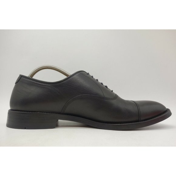 Daniel Cremieux Black Leather Cap Toe Lace Up Oxfords Shoes Men\'s 10.5 D main image 8